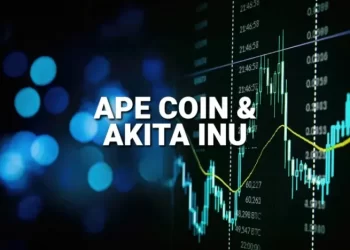ApeCoin and Akita Inu: ApeCoin under pressure below 1,050