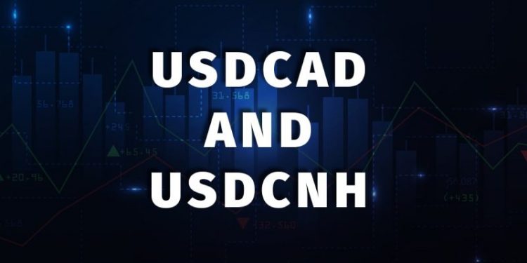 USDCAD and USDCNH: USDCAD is on a strong bullish run