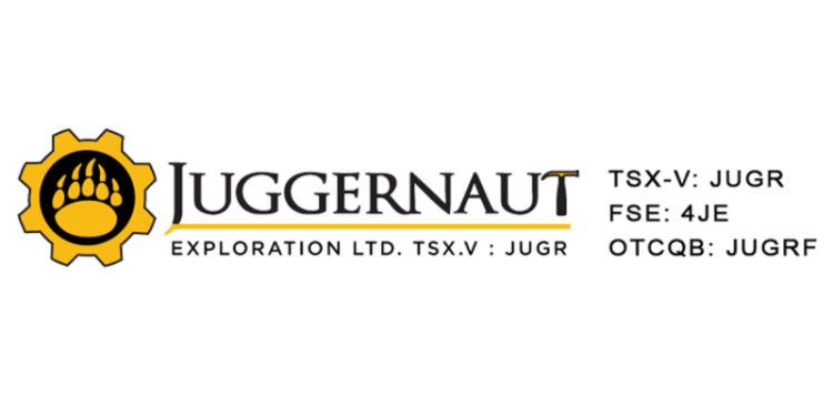Juggernaut Commences Drilling on 600 Meters by 350 Meters Bingo Main Zone – Contains up to 31.20 gpt Gold, 8.98 % Copper and 0.58 % Cobalt – Remains Wide Open – Bingo Property, Golden Triangle, B.C.