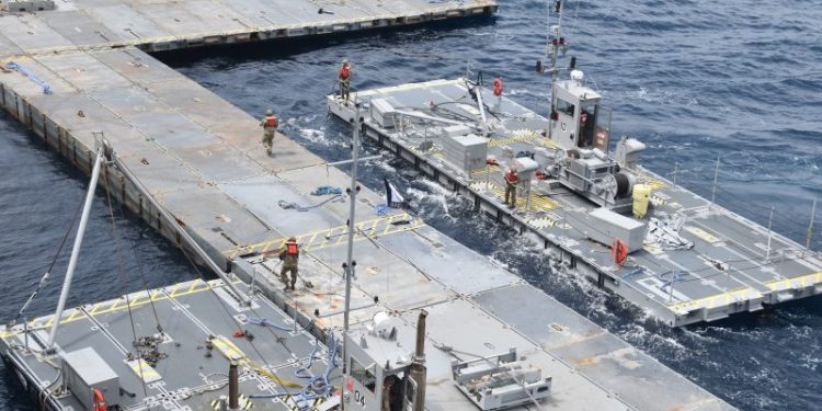 Biden approved Gaza pier despite internal pushback, watchdog finds