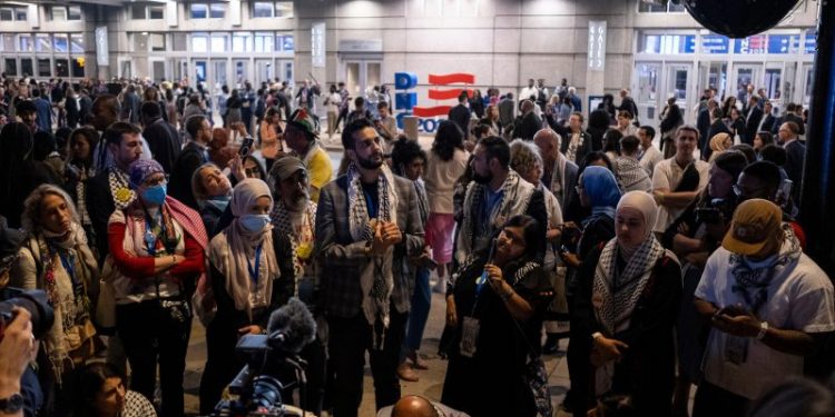 Dispute emerges over lack of speaker on Gaza at Democratic convention