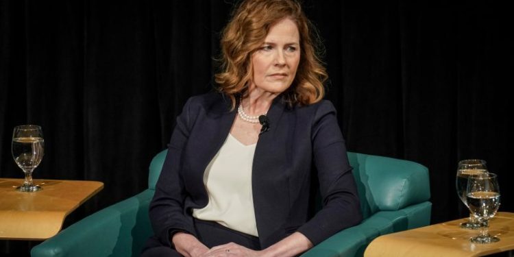 Justice Amy Coney Barrett describes time she came home with bulletproof vest