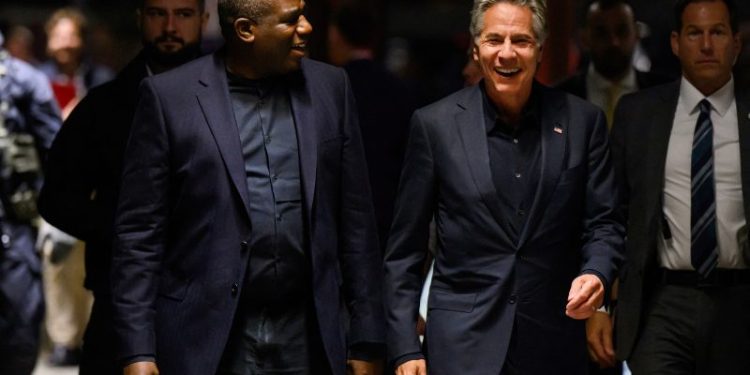 Blinken arrives in Kyiv amid U.S.-Ukraine friction over arms restrictions