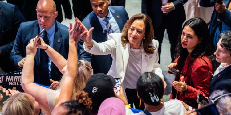 Harris to tout economic agenda in N.H. as debate nears