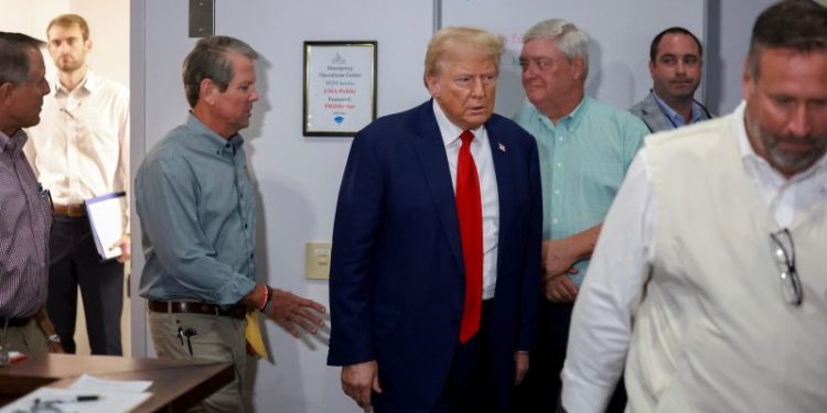 Trump has long peddled misinformation in natural disaster responses