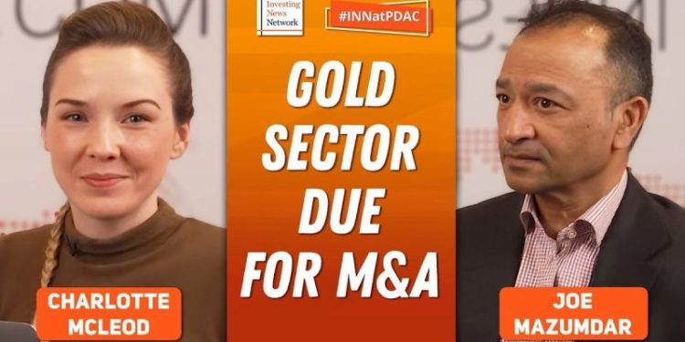 Joe Mazumdar: Gold Stocks Facing Pent-Up M&A as Price Disconnect Continues