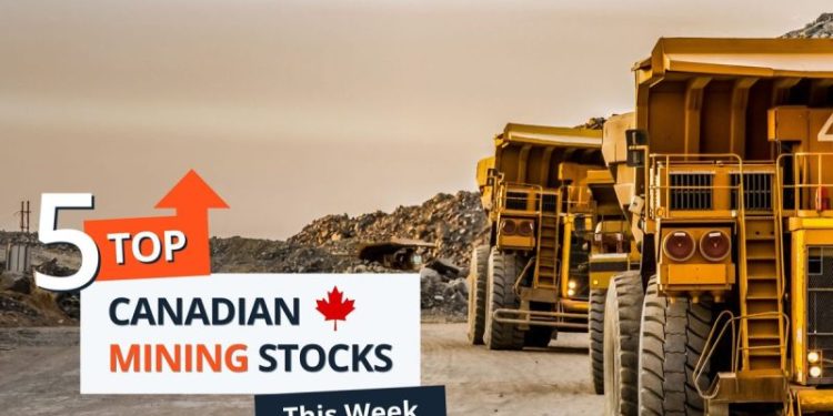 Top 5 Canadian Mining Stocks This Week: San Lorenzo Gold Shines with 329 Percent Gain