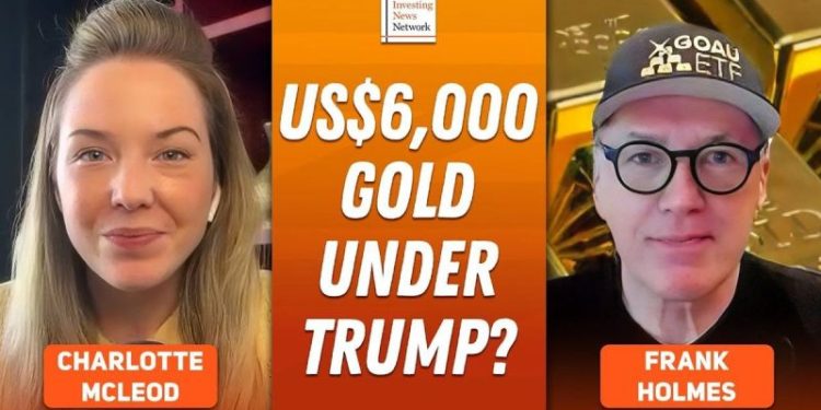 Frank Holmes: Gold to US$6,000 “Easily,” Silver’s US$100 Potential