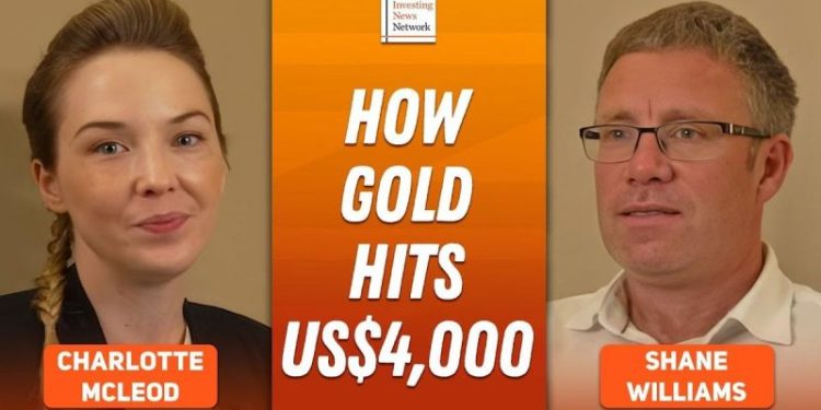 Gold to Hit US$4,000, Driver for Next Leg Up — West Red Lake’s Shane Williams